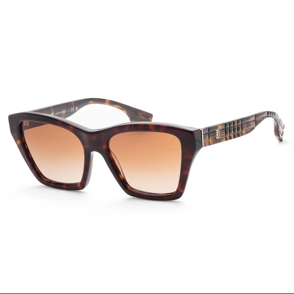 Burberry Women's Arden BE4391-300283-54 54mm Dark Havana Sunglasses